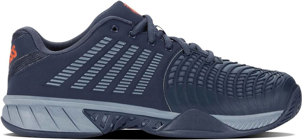 K-Swiss Performance Herren Express Light 3 Tennis Shoe, Orion Blue/Windward Blue/Scarlet Ibis, 44 EU