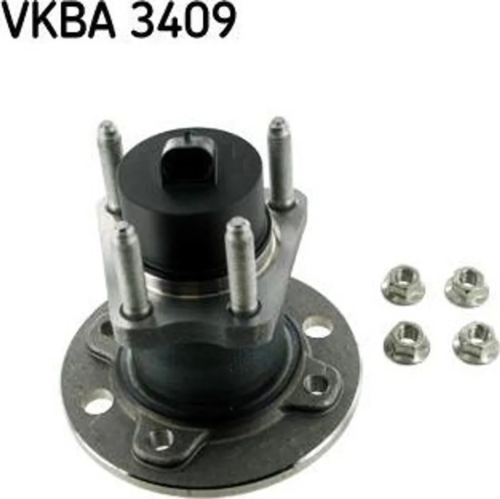 Roulement de roue silencieux anti-vibration pour Opel Astra et Meriva