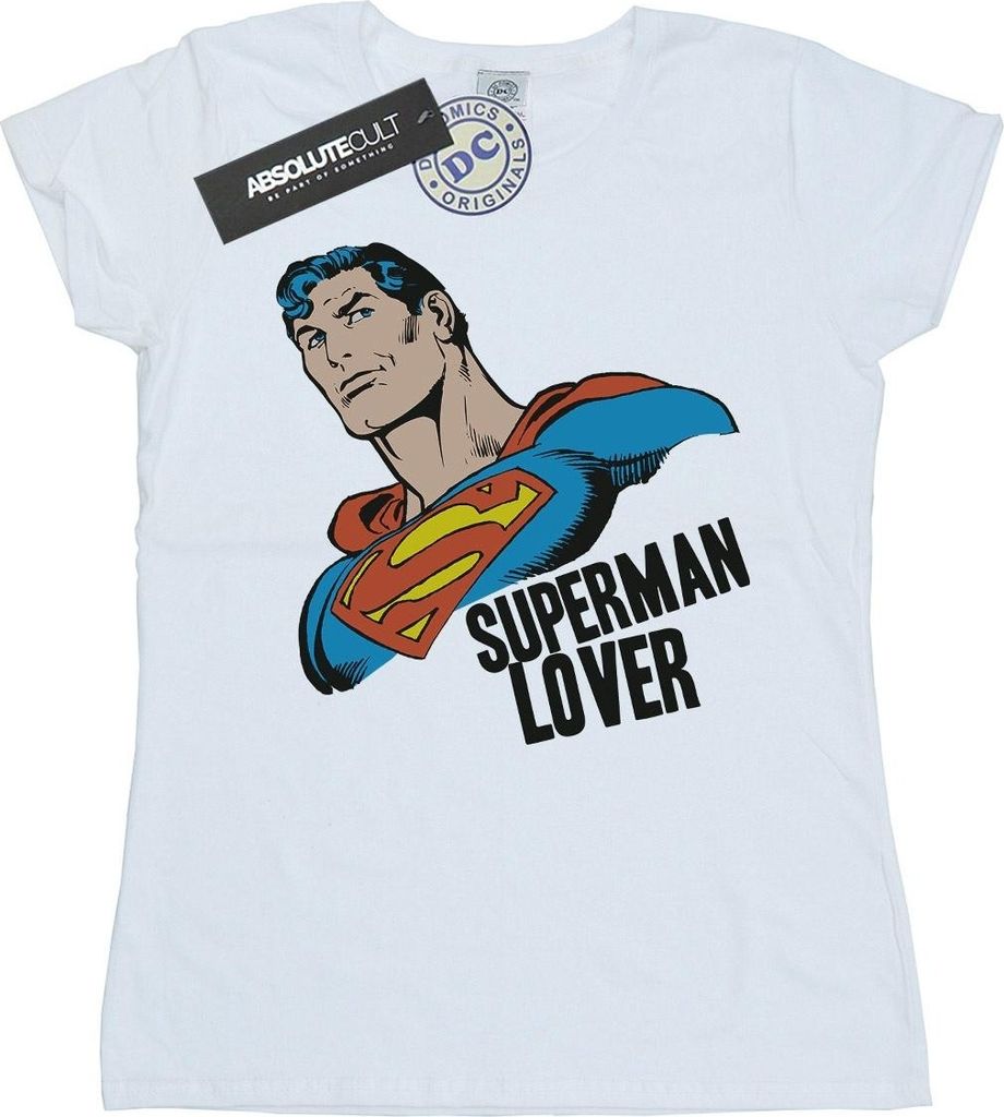 DC Comics - T-Shirt für Damen BI16888 (S) (Weiß)