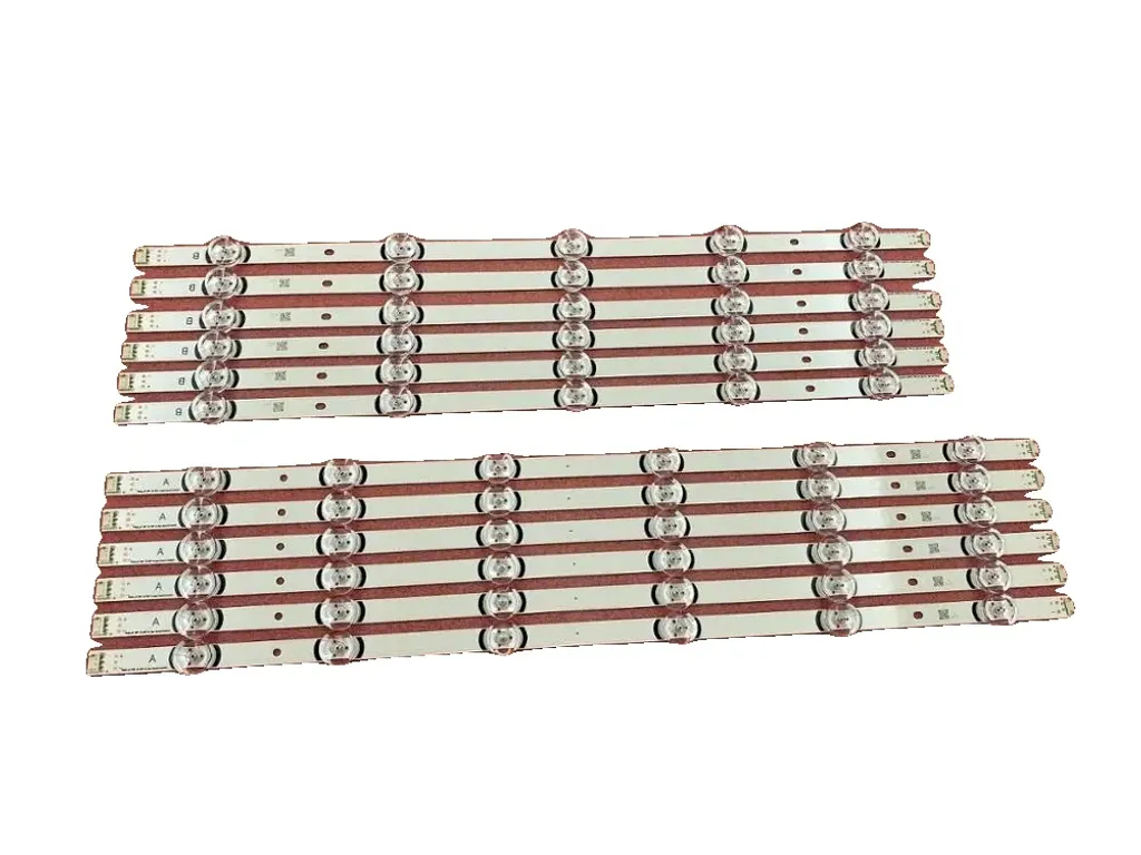 Barres de Rétro-éclairage LED pour Réparation TV LED - Lot de 8 Pièces