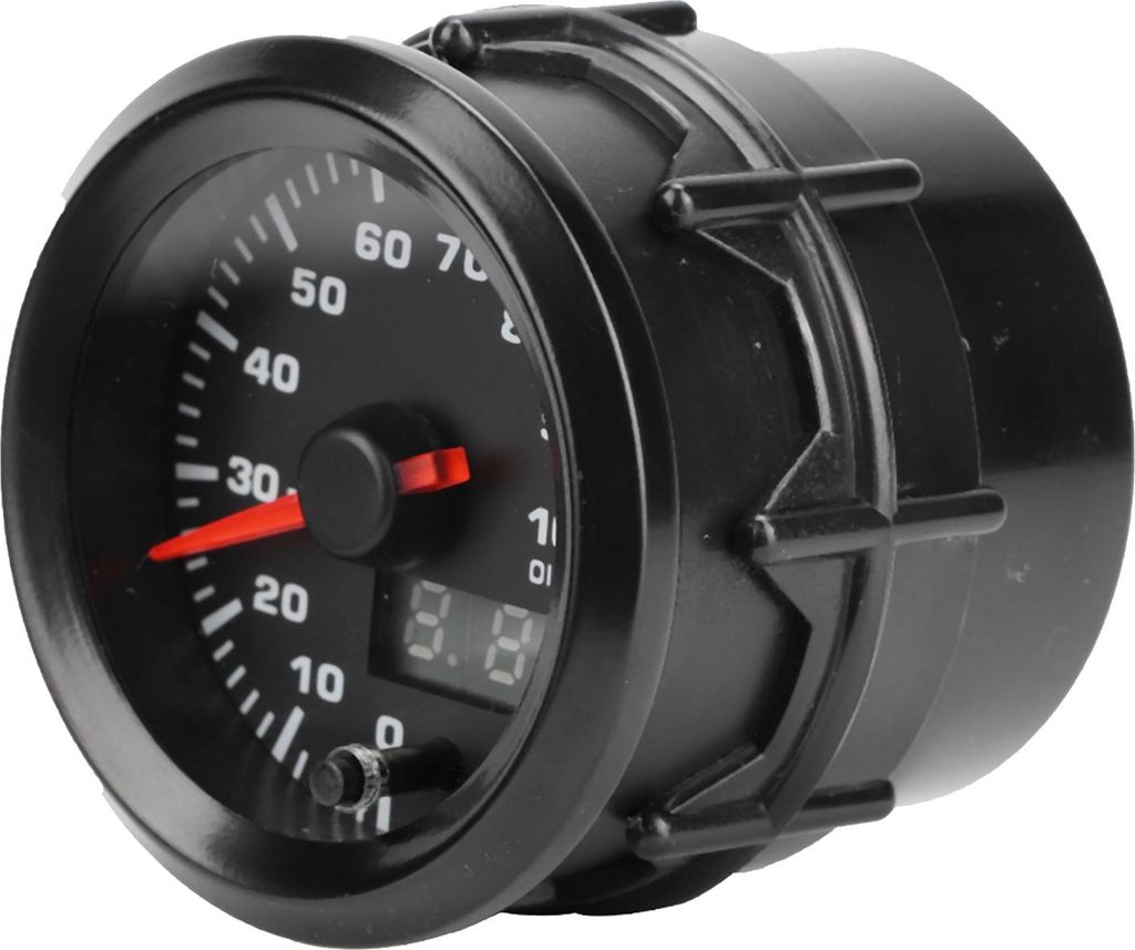 2 Zoll 52 mm Öldruckmesser Messgerät Zeiger Digitalanzeige mit Schrittmotor