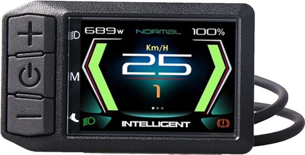 windmeile | APT Display 600C, 2.4", für Bafang BBS01 BBS02 BBSHD und Controller, Farbdisplay, LCD HMI APT TGT, E-Bike, Elektrisches Fahrrad, Pedelec,