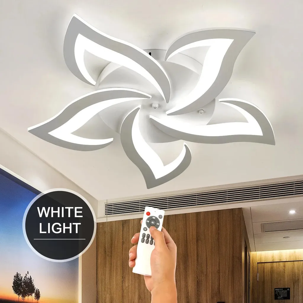 Plafonnier LED Variable avec Télécommande - 50W - 3 Modes de Température