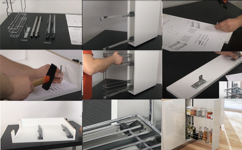 Stilvolle Schrankauszug Selber Bauen Fotos
