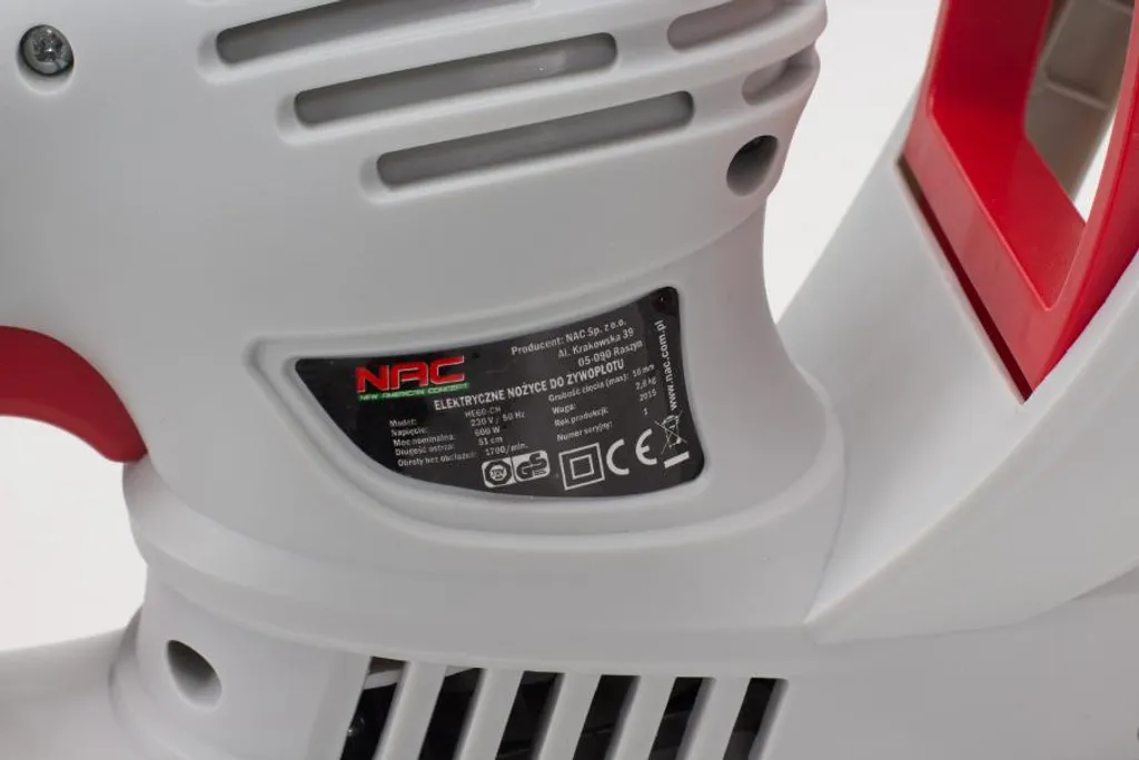 Taille-haie compact 600W lame 51cm - Coupe nette et précise de 16mm