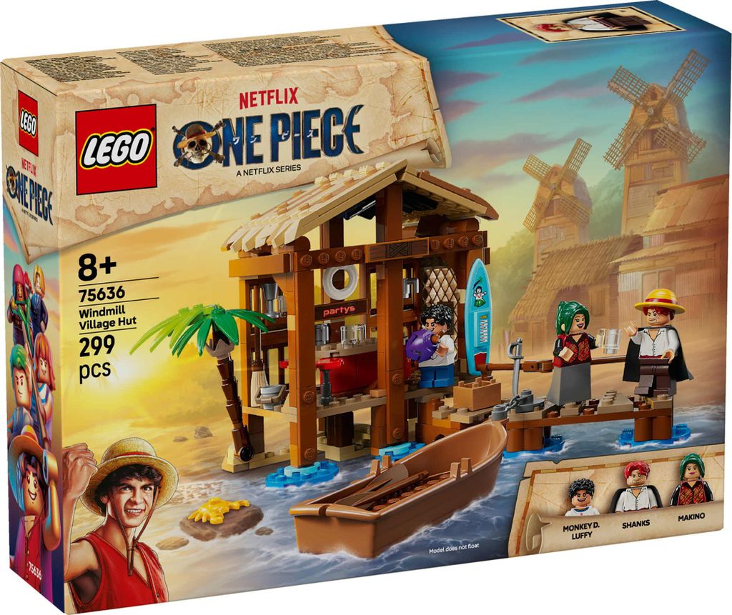 LEGO® ONE PIECE 75636 - Hütte im Windmühlendorf (299 Teile) Produktbild 