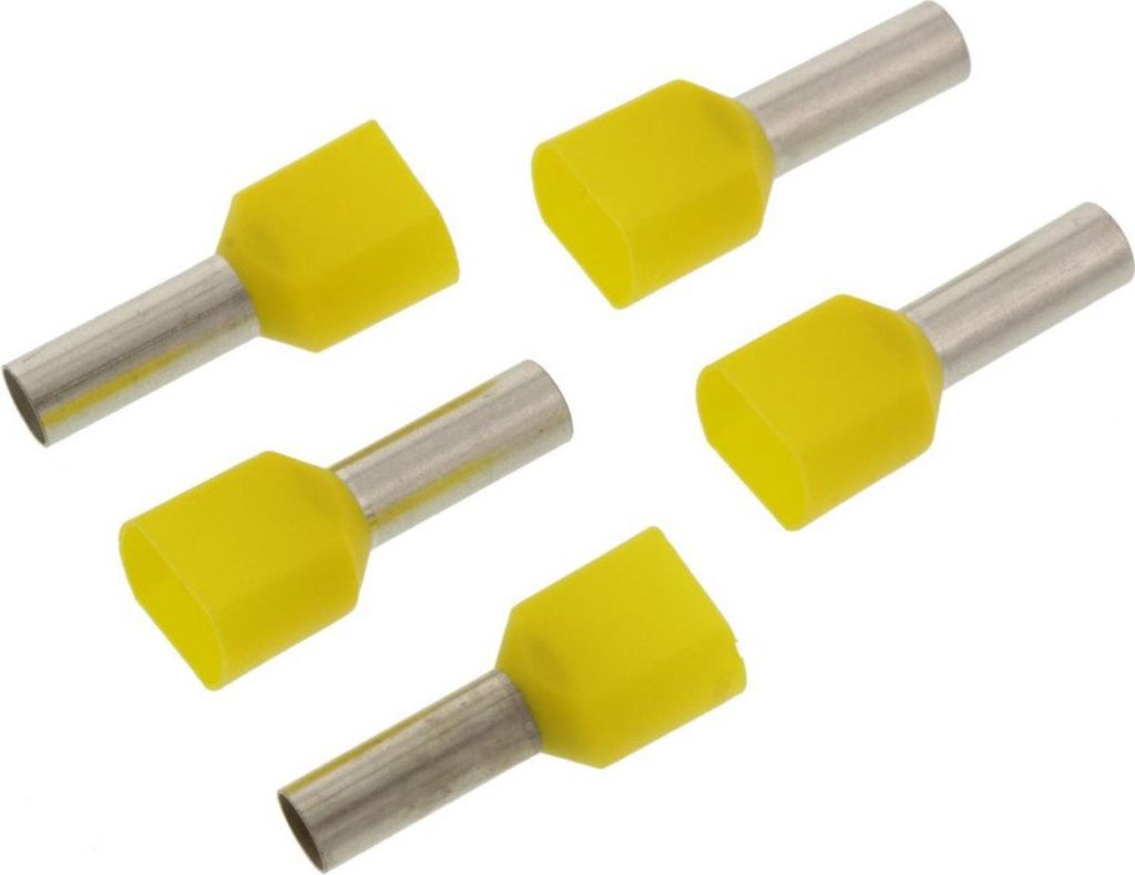 Aderendhülsen mit Kunststoffhülse JMP DP 6,0x14mm 5 Stück