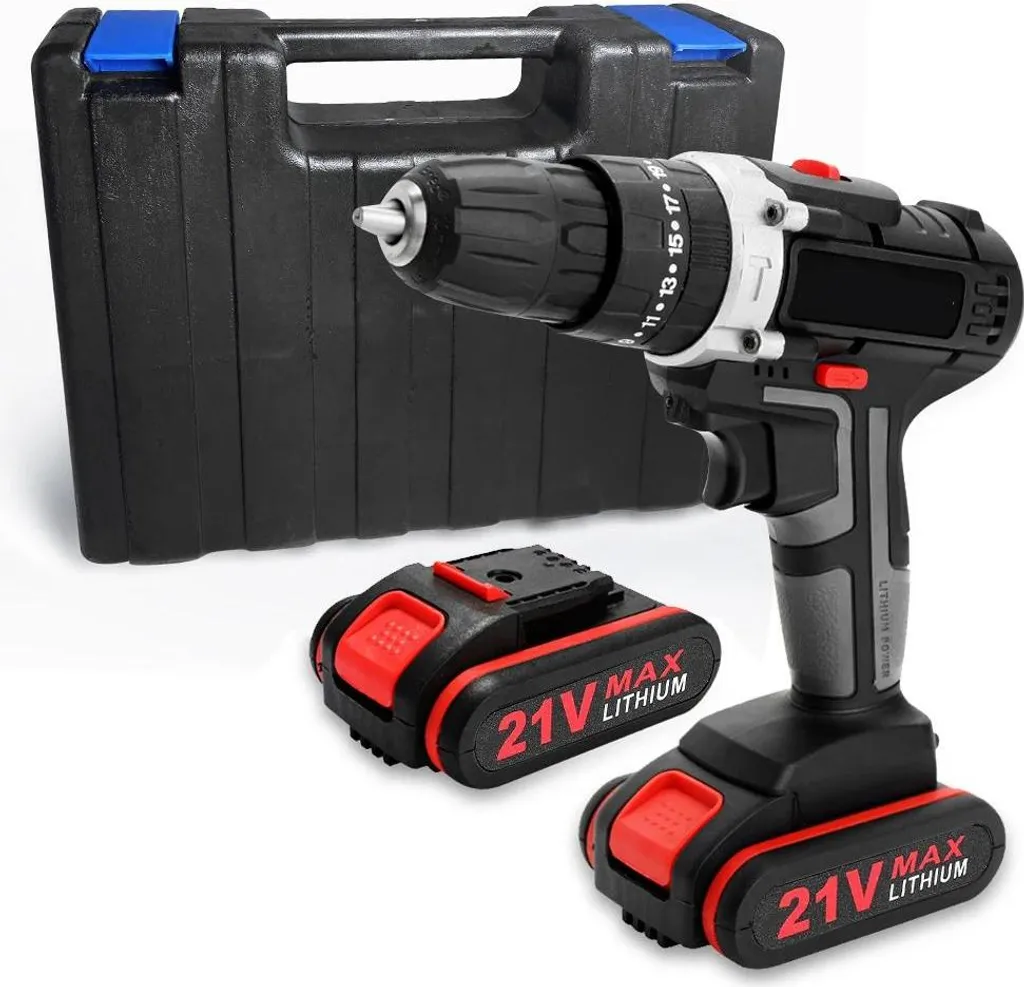 Test Trapano Avvitatore 21V Percussione: Potenza e Praticità in Valigetta