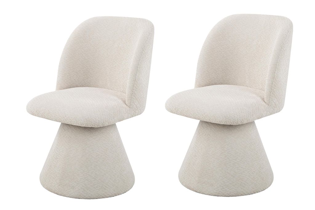 Hela Tische, 2er SET Esszimmerstuhl Sessel Bari - Bezug Produktbild 