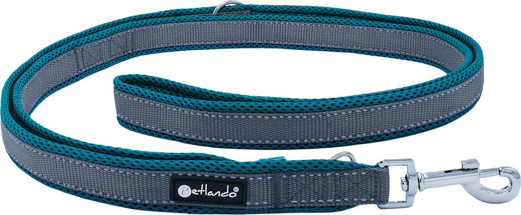 Petlando Outdoor Führleine 2,3 m petrol Größe L