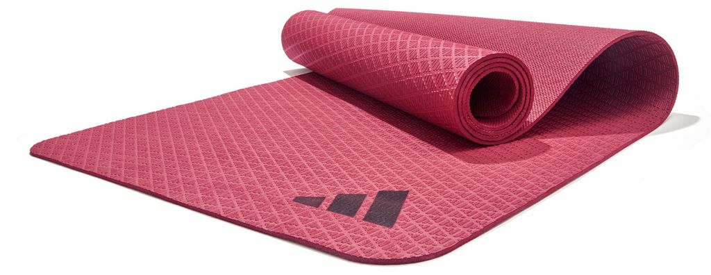 Adidas Yoga - Yoga Mat - 4mm - Collegiate Burgundy Produktbild 
