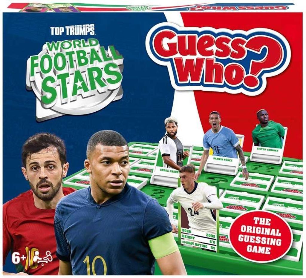 Winning Moves Gesellschaftsspiel Fußball Guess Who - World Football Stars