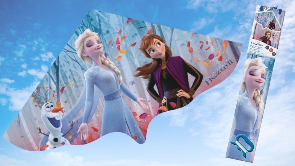 Buckle-Down Hundeleine – Motiv Elsa (Die Eiskönigin), 1,8m, 2,5cm Breit, Polyester, Disney Lizenziert