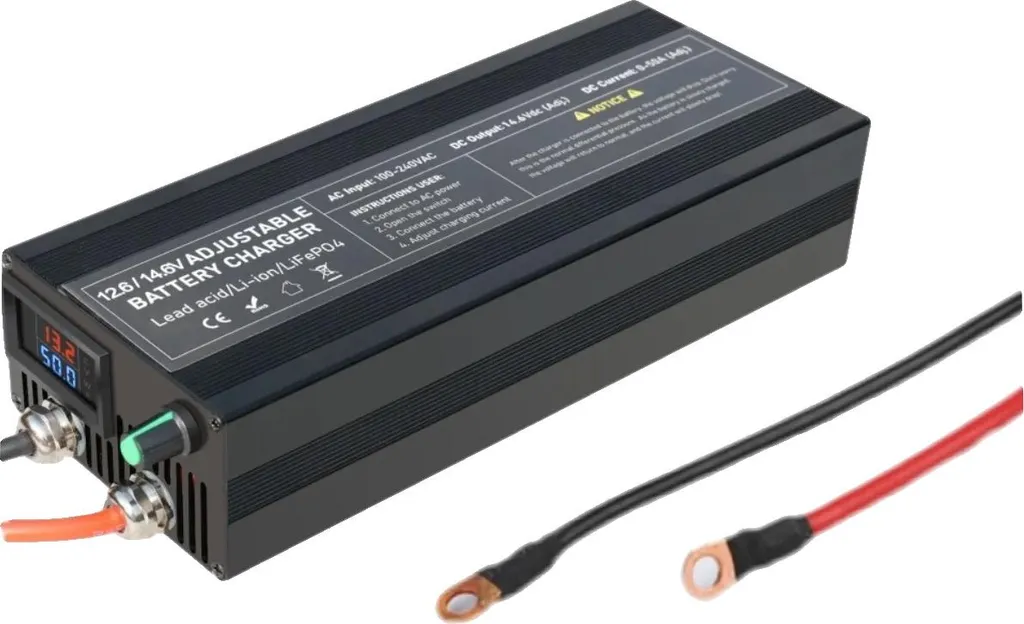 Chargeur batterie intelligent GD50A-TBZ avec courant réglable LiFePO4