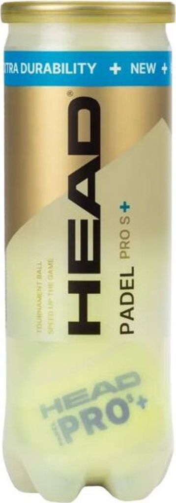HEAD Padel-Bälle Padel Pro S+ 3 Bälle
