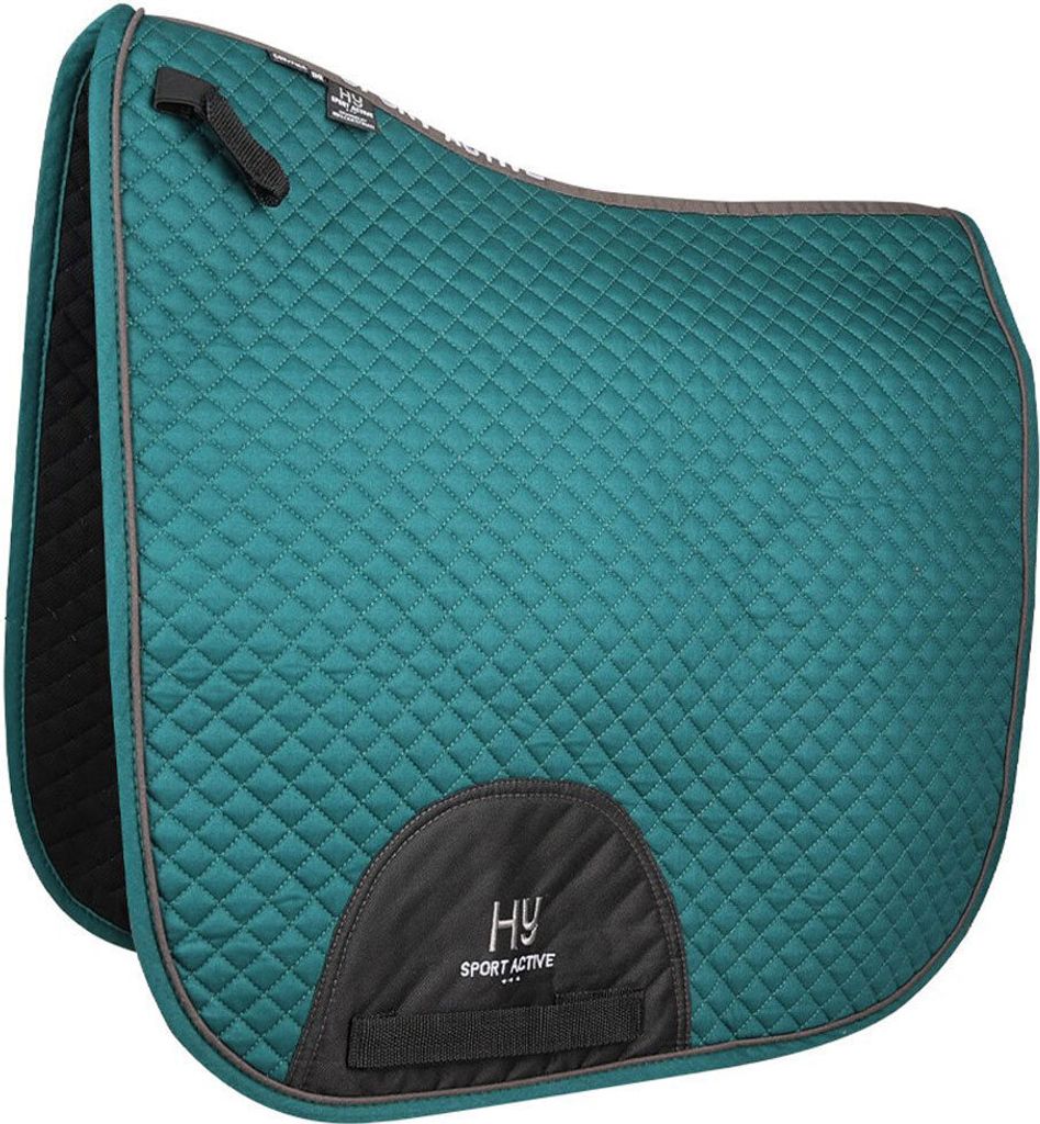 Hy - Dressur-Schabracke "Sport Active" BZ5177 (Cob/Full) (Dunkelgrün)