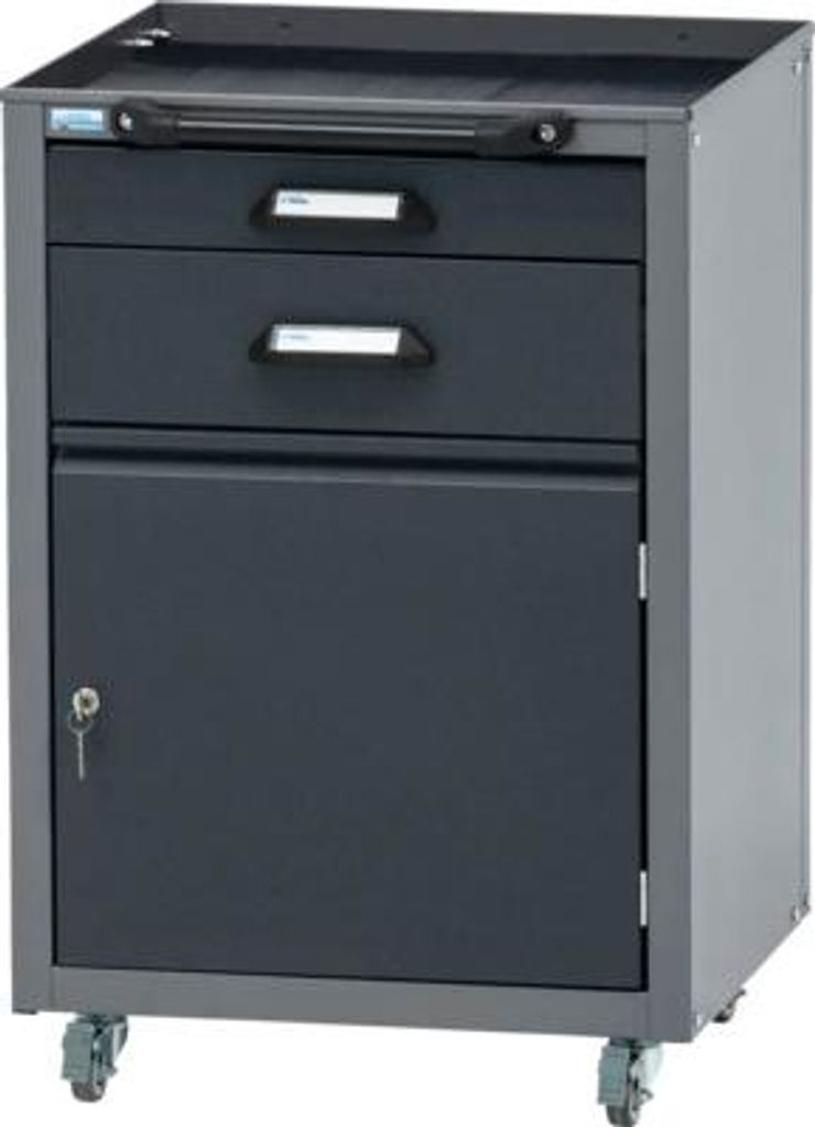 Küpper Germany 51,5 x 76 x 48,5 mm 2 Schubladen Anthrazit-Hellgrau