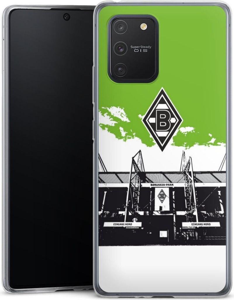 DeinDesign Slim Hülle für Samsung Galaxy S10 Lite Silikon Case Ultra Dünn Handyhülle Borussia Mönchengladbach Fanartikel Stadion