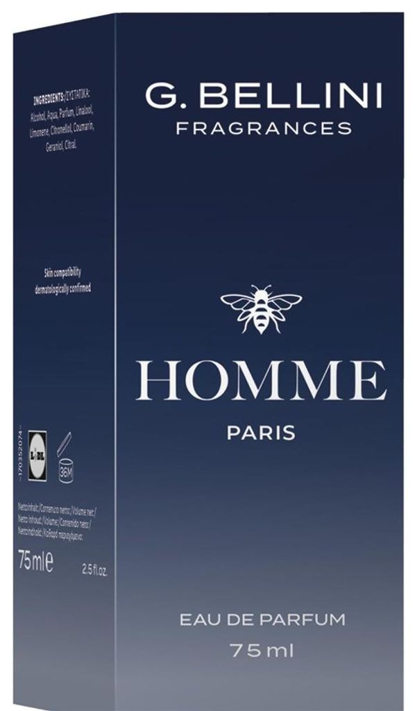 G. Bellini Fragrances, HOMME, Eau de PARFUM Spray for Men, Produktbild 