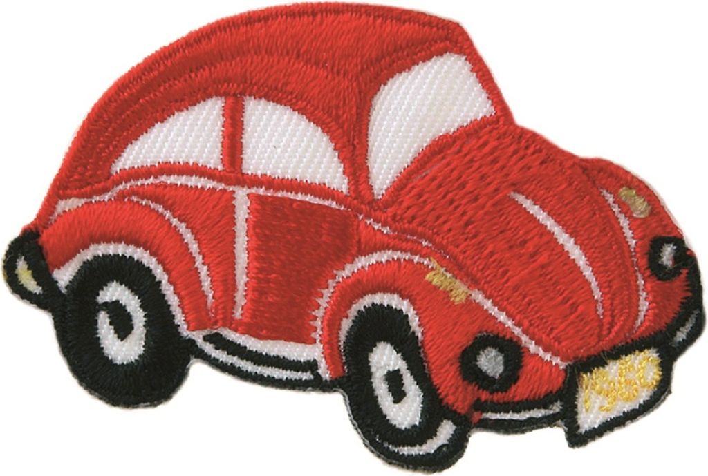 Mono Quick 04046 Käfer, rot, Bügelbild, Patch, ca. 6,0 x Produktbild 