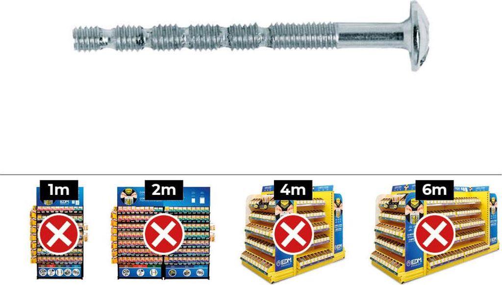 Schraubenkasten CELO Ø 4 mm 45 mm 250 Stück
