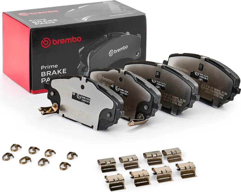 Jeu de plaquettes de frein à disque BREMBO P83171 haute performance