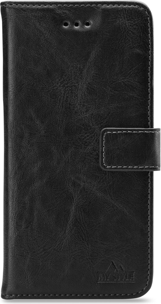 My Style Flex Wallet Samsung Galaxy A41 Hülle Klapphülle Geldbörse - Schwarz
