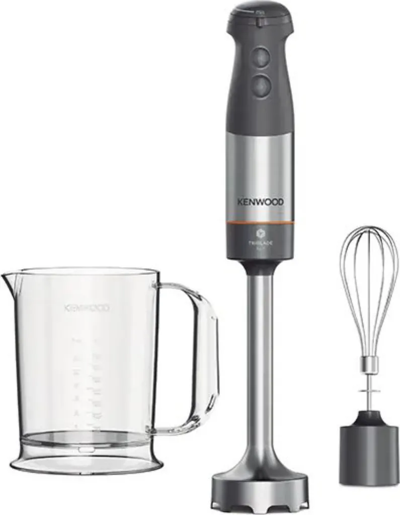 Mixeur-plongeant Kenwood Triblade XL+ Gris avec set d'accessoires complet
