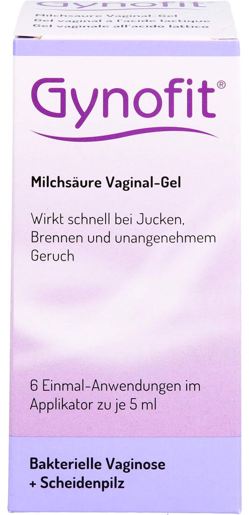 Gel vaginal Gynofit, 6 récipients unidoses Image du produit 