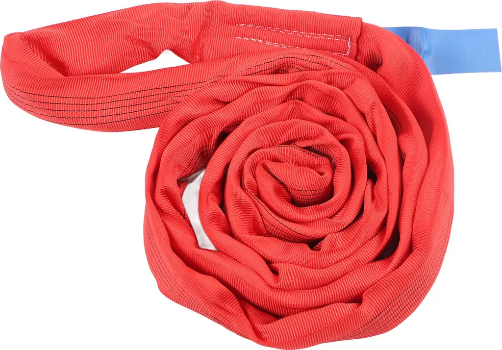 Sangle levage 5T pour chantier et grue, polyester 2m usage intensif - 3