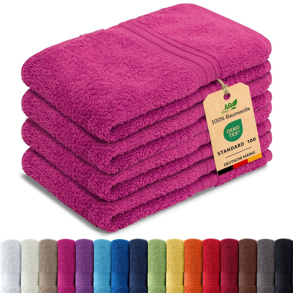 4er-Set ARIZONA Handtuch-Serie von AR Line – 100% Produktbild 