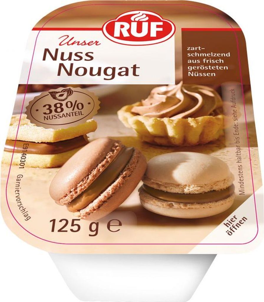 RUF nugat orzechowy ciemny, rozpływający się w ustach ze Zdjęcie produktu 