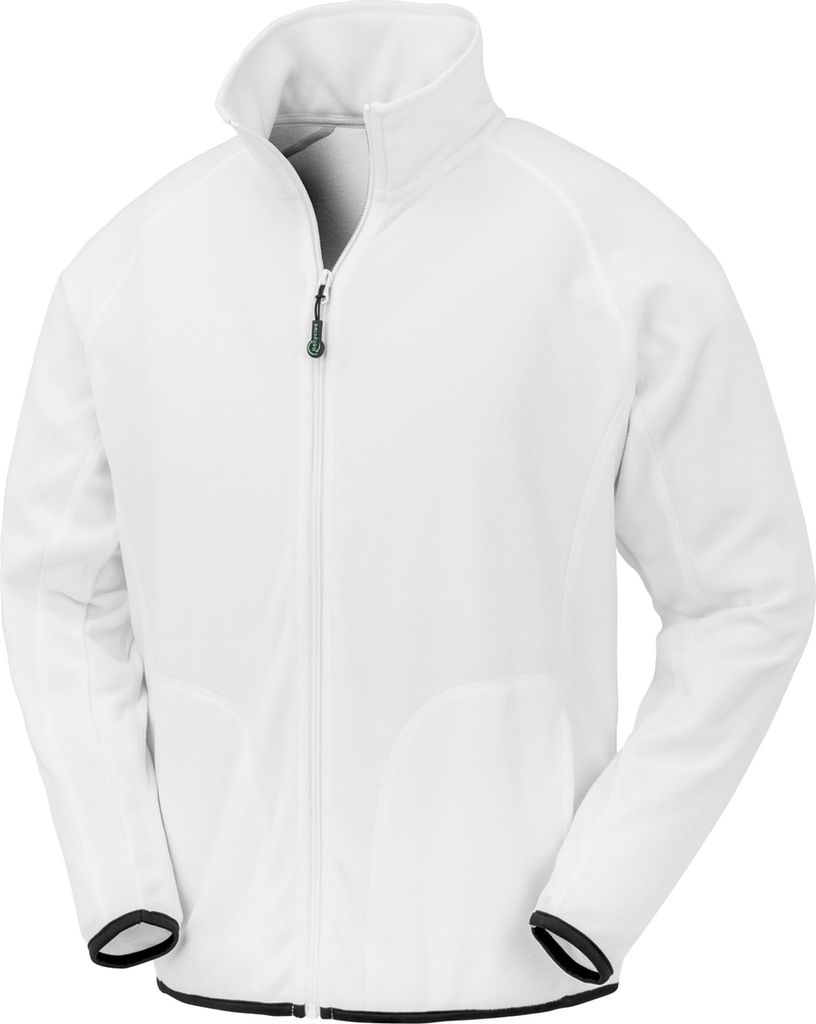 Result Genuine Recycled - Fleece-Jacke für Herren BC4892 (M) (Weiß)