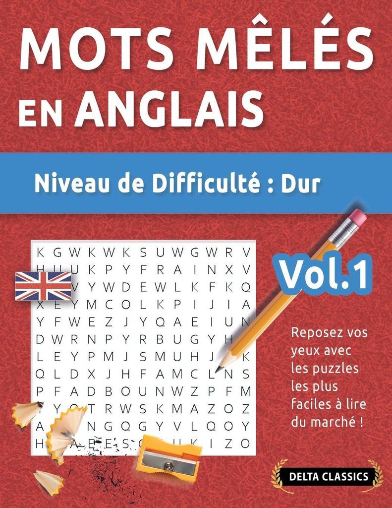 Mots Mêlés En Anglais - Niveau De Difficulté