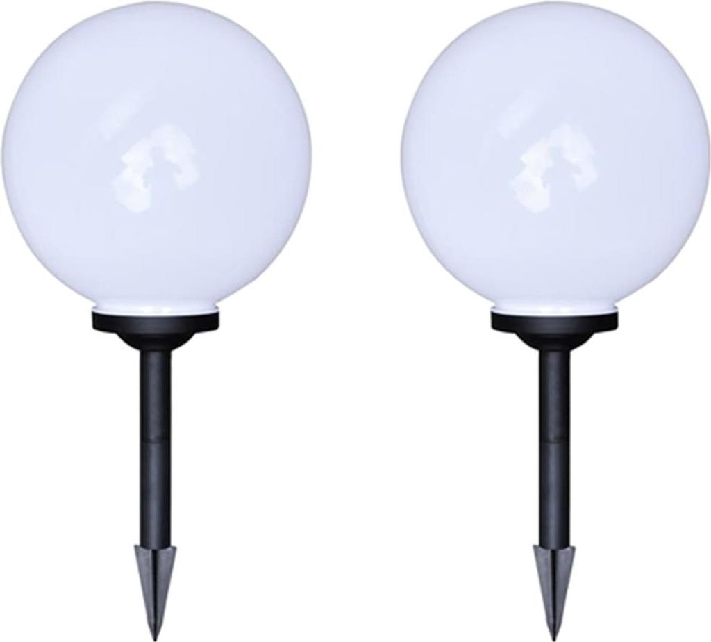 vidaXL Wegeleuchten 4 Stk. LED 30 cm mit Erdspieß
