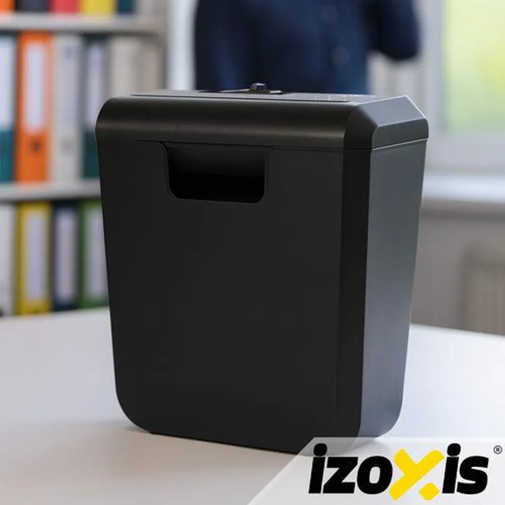 Destructeur de documents P-2 automatique compact avec bac de 10L - 13