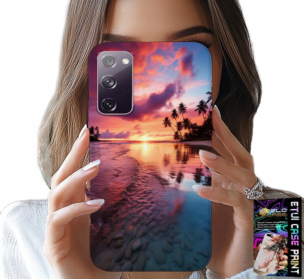 Fall Für Samsung Galaxy S20 Lite - Strand Urlaub Insel Schöne Aussicht + Glas