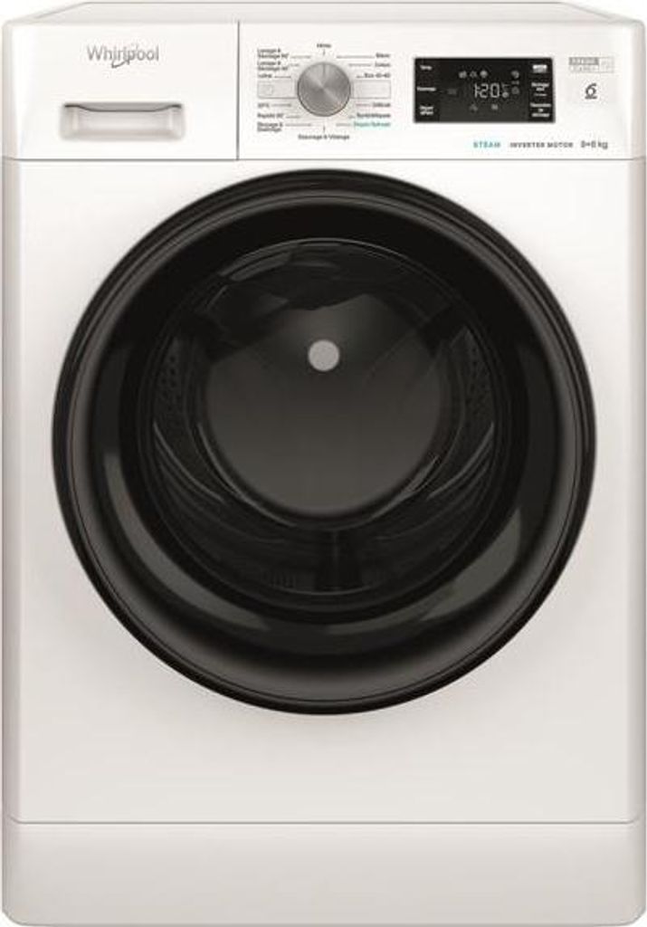 Lave-linge séchant 9/5kg 1400 tours/min - Whirlpool - Image du produit 
