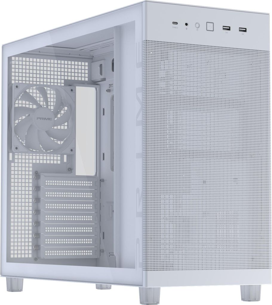 ASUS PRIME AP303 TG , Tower-Gehäuse, (Tempered Glass) Produktbild 