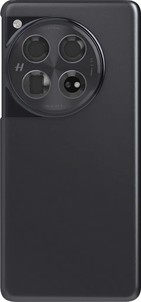 Clappio Dos de Rechange pour OnePlus 12 - Coque Arrière en Verre Noir