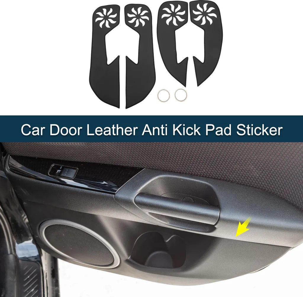 Autocollant de Protection Cuir Adhésif Cadillac XTS 2013-2019 Noir Mat