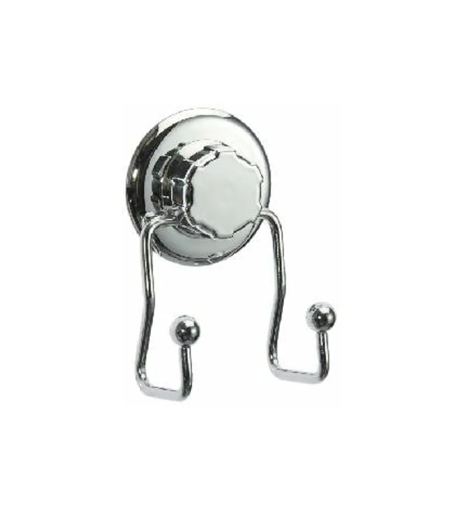 Compactor Bestlock Crochet Double Chromé RAN4706 - Fixation sans Percer - 6
