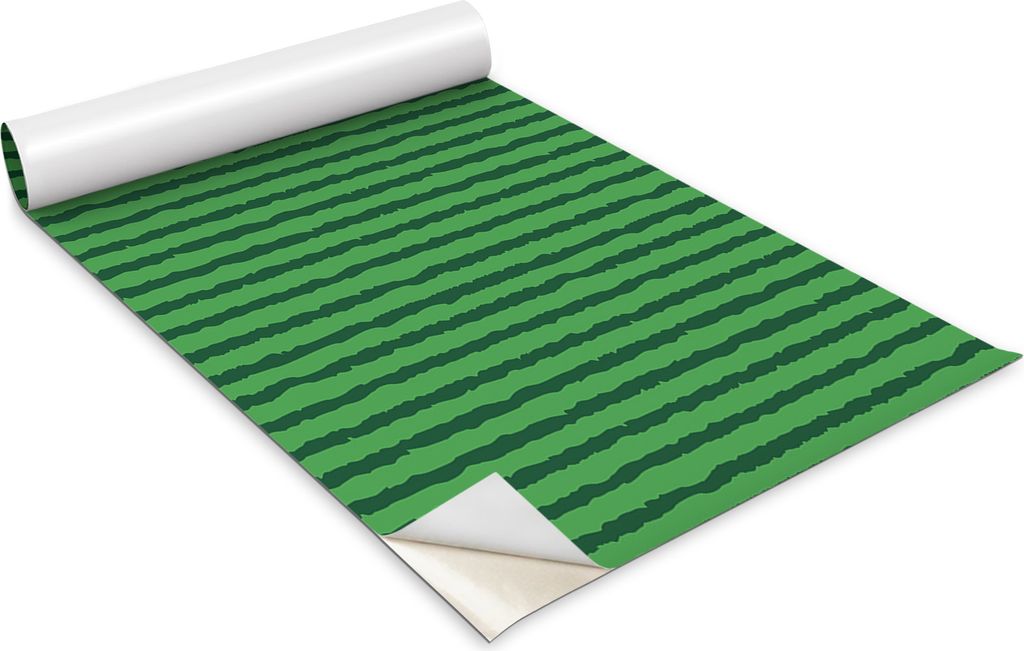 Selbstklebende Möbelfolie - Dekorationsfolie - Tischmöbel - Zuschneidbar - Wassermelonenschale - 100 x 50 cm
