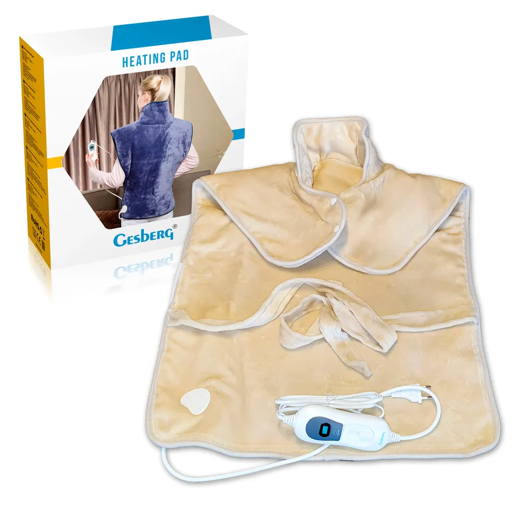 Coussin Chauffant Électrique 100W à 3 Températures pour Dos et Cou - 2