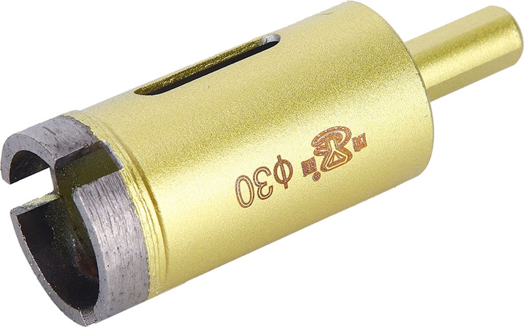 Diamantbohrer Lochsäge Werkzeug für harte Keramik Marmor Glas Stein (30mm)