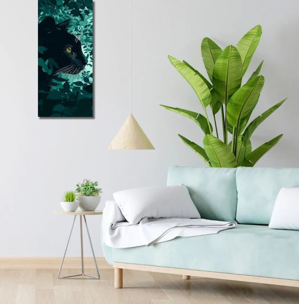 Image Attente 30x70 cm - Impression haute définition sur support pro - 2