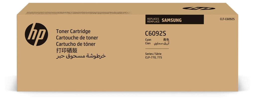 HP Samsung CLT-C6092S - Ciano - Originale - Cartuccia toner Immagine del prodotto 