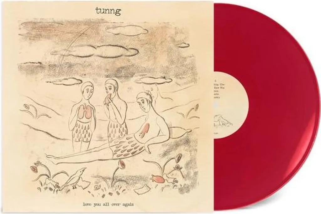 Vinyle Tunng Love You All Over Again Édition Rouge Idéal pour Platine HiFi