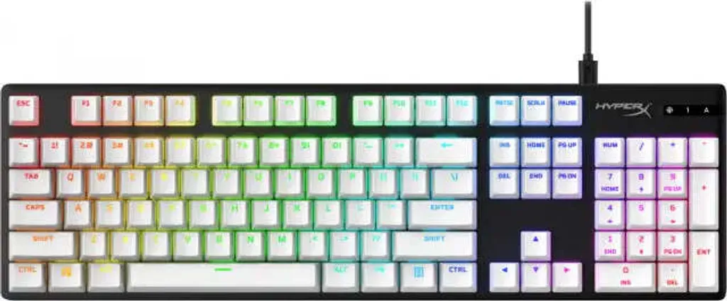 Set de Touches PBT HyperX Blanc : Rénovation Clavier Mécanique Gamer