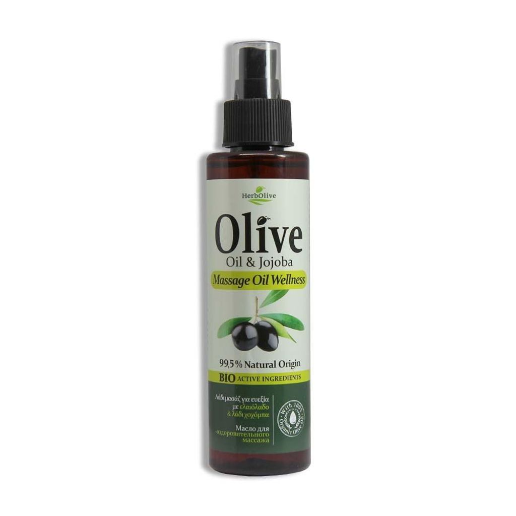 HerbOlive Massageöl Wellness Olivenöl & Jojoba 150ml
